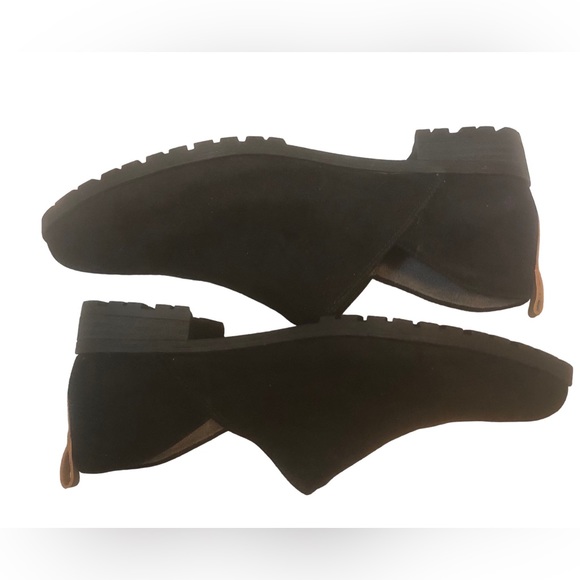 NWOT Dr Scholl’s Riollin Black Ankle Booties Size 8 Faux Suede Women’s - Picture 5 of 10